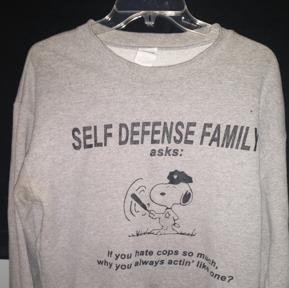 Shirts Rare Punk Self Defense Family Band Crew Neck Poshmark